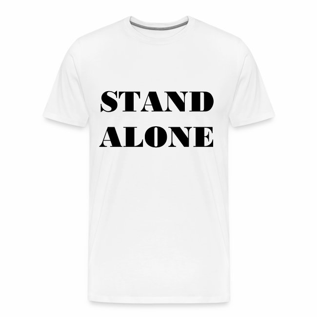 stand aloneblack print