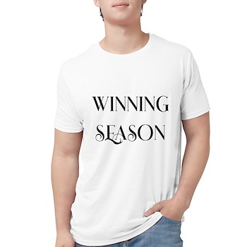 winning seasonblack print mens deluxe tshirt