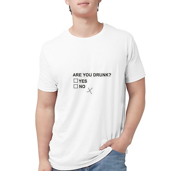 are you drunk yetyes or no parody mens deluxe t