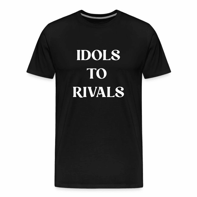 idols to rivals white print
